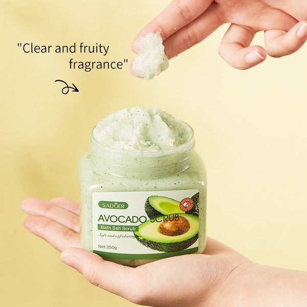 Fruit Infused Bath Salt Scrub Cream – Exfoliating & Nourishing Body Care
