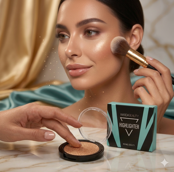 Warda Beauty Illuminating Highlighter – Natural Glow & Shine