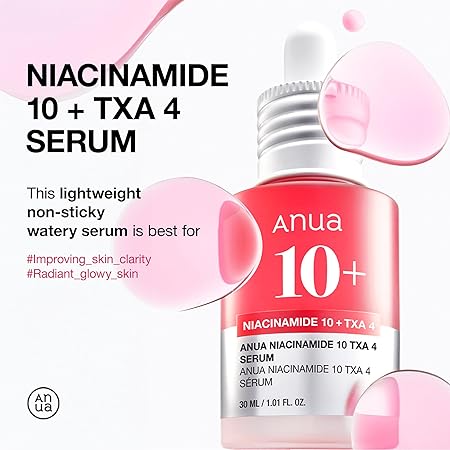 Anua Niacinamide 10% + TXA 4% Brightening Serum  Anua
