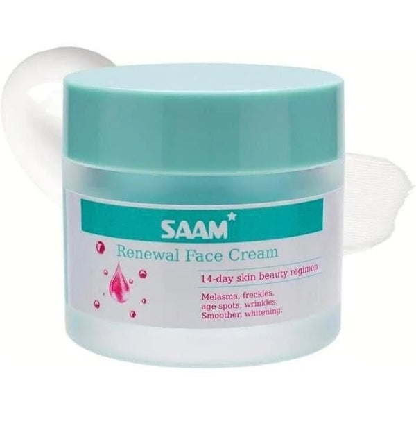 SAAM Renewal Face Cream – Melasma & Dark Spot Treatment